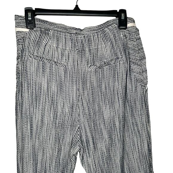 Free People Light at Sunrise Cotton Pants Indigo Blue OB913628 Size 6 - Picture 4 of 9